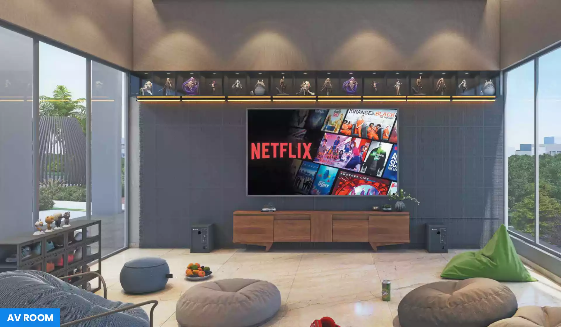 Nirman-AV ROOM-aminities